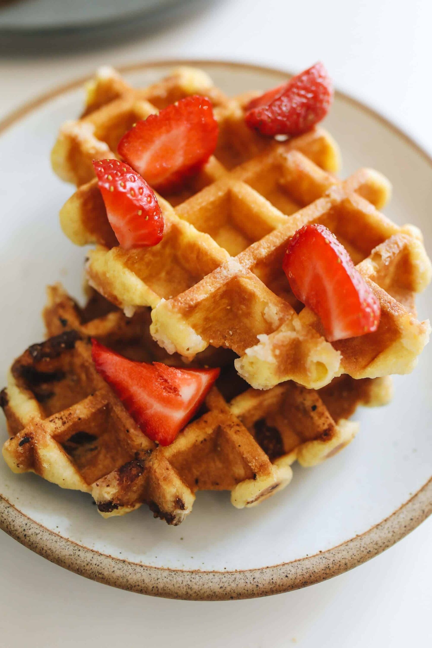 Vegan Gingerbread Waffles